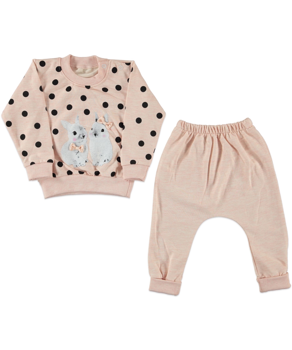 ♡bebe♡　0617 Cloud Island Baby Burp Clothes 4 ct Green & Brown Assorted