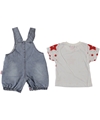 Mandarino Baby Girl  Overall